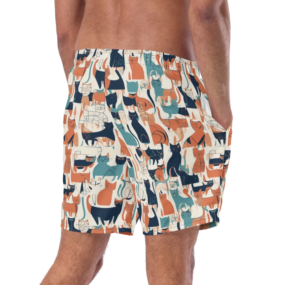 Catwalk Chorus on Swim Trunks — Right Back