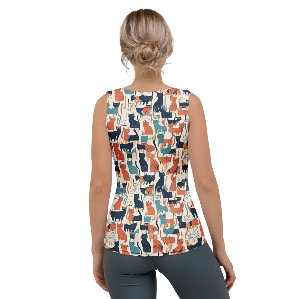 Catwalk Chorus on Women's Tank Top — Back