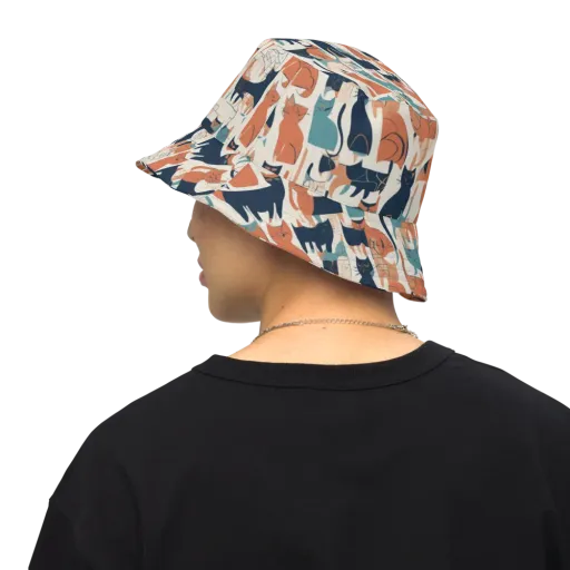 Catwalk Chorus on a Reversible Bucket Hat