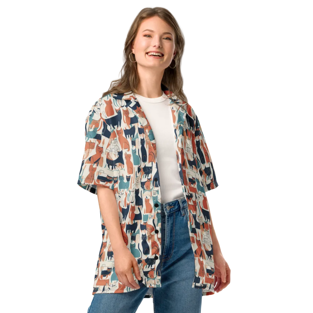 Catwalk Chorus on Button Shirt — Front