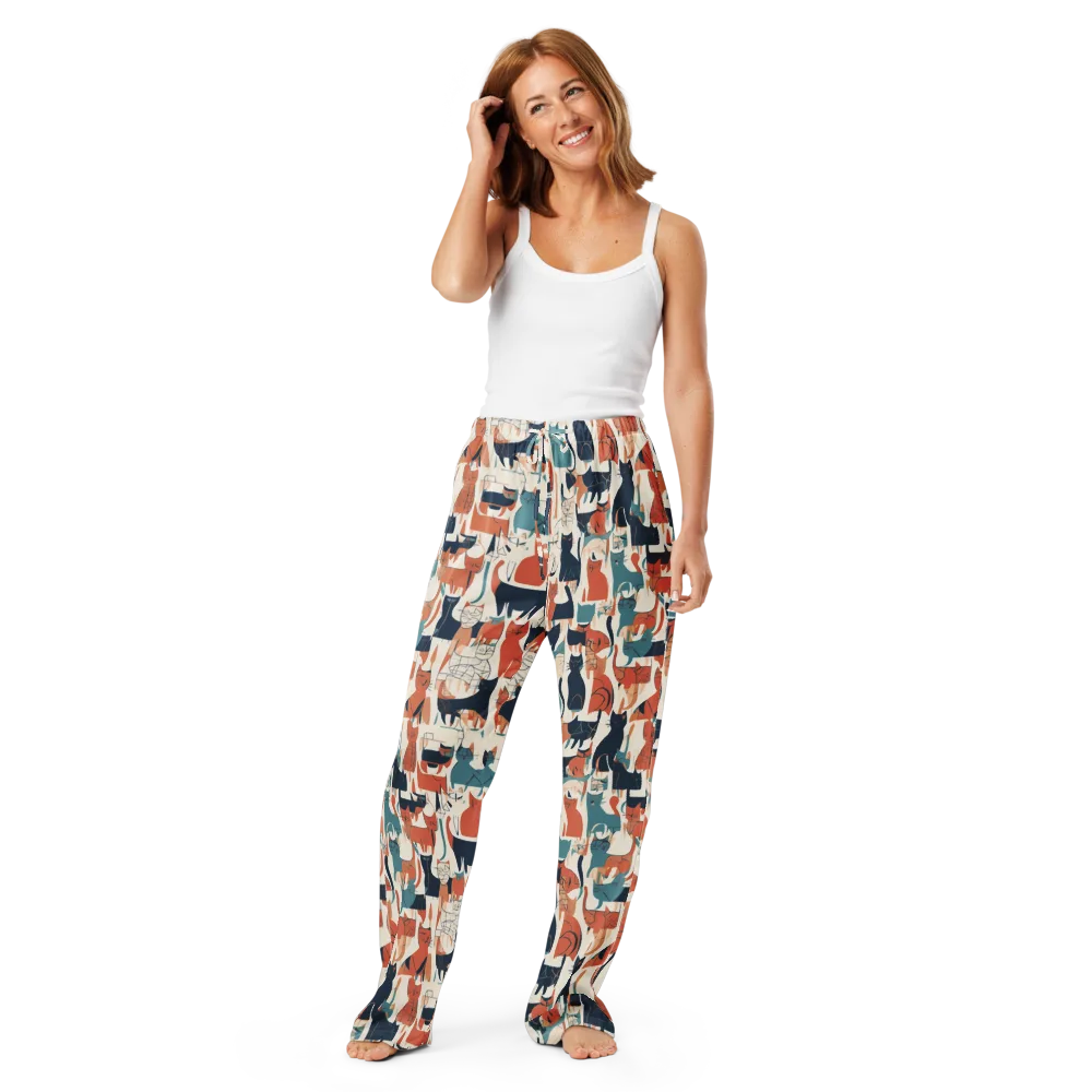 Catwalk Chorus on Women's Pajama Pants — Front