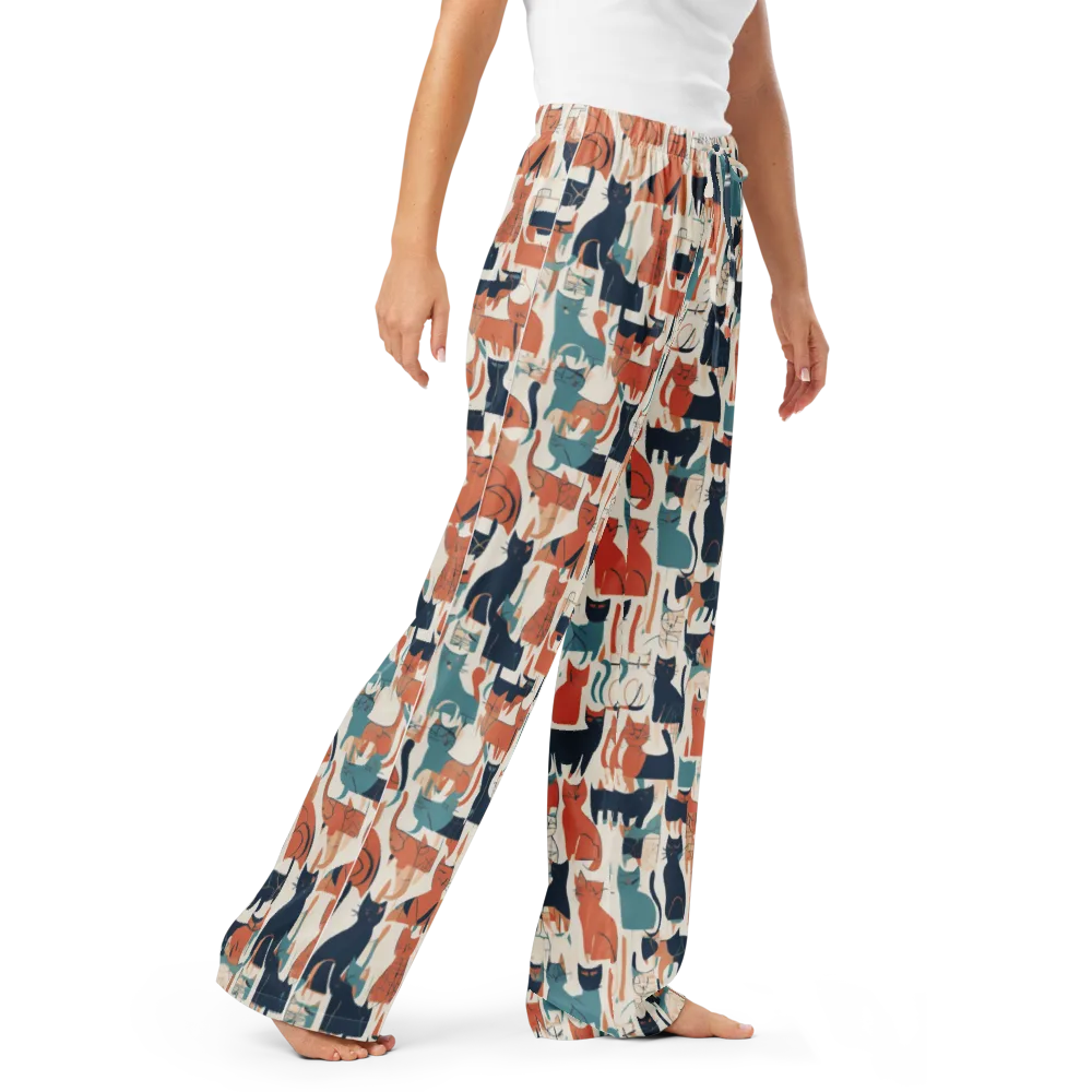 Catwalk Chorus on Women's Pajama Pants — Right Front