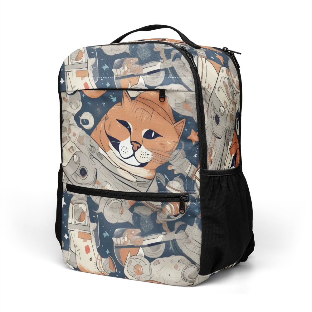 Astrocat Assembly on Utility Backpack — Left Front