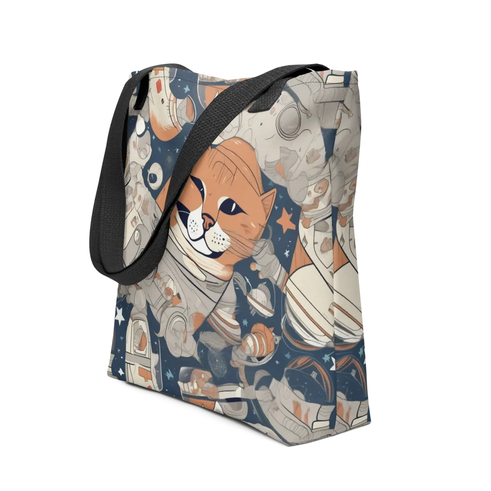 Astrocat Assembly on Tote Bag — Front