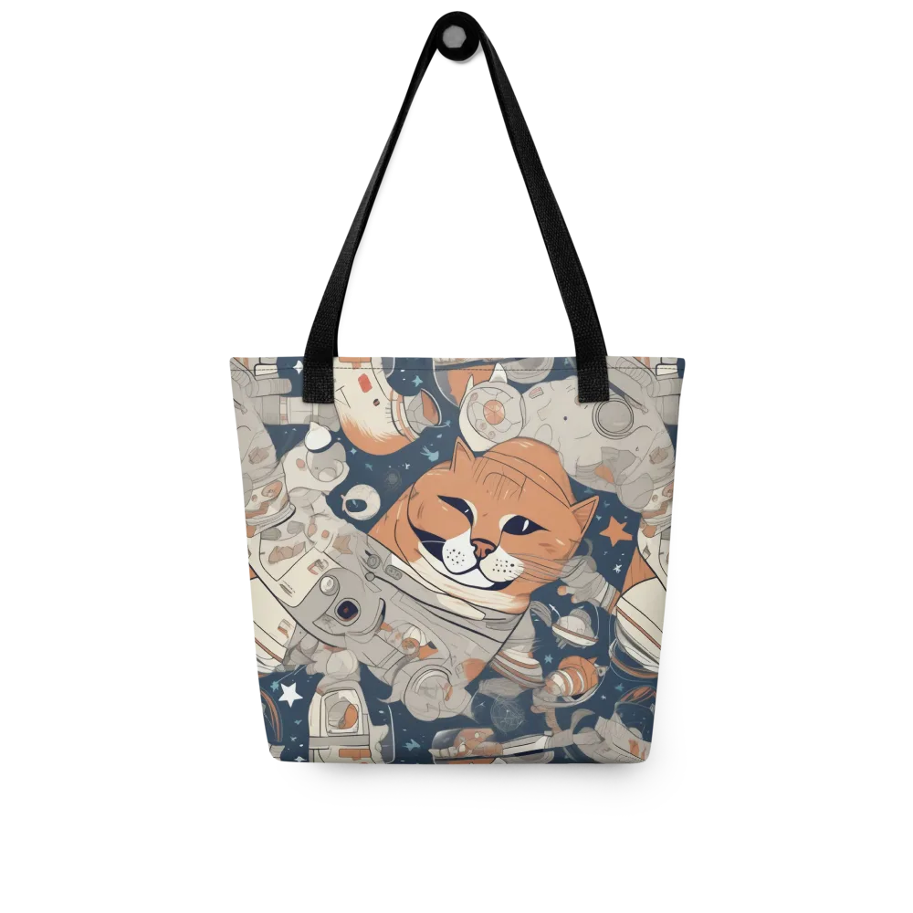 Astrocat Assembly on Tote Bag — Front