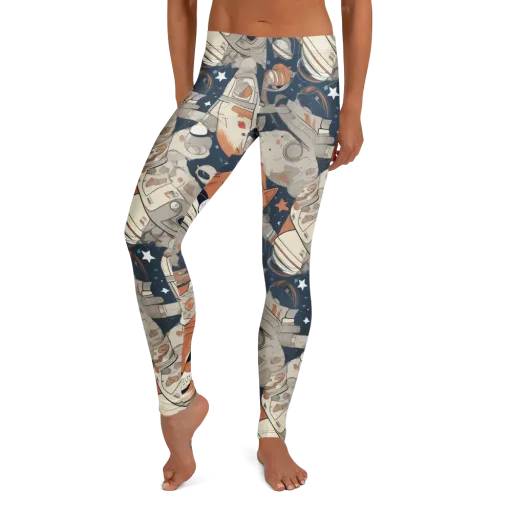 Astrocat Assembly on a Leggings