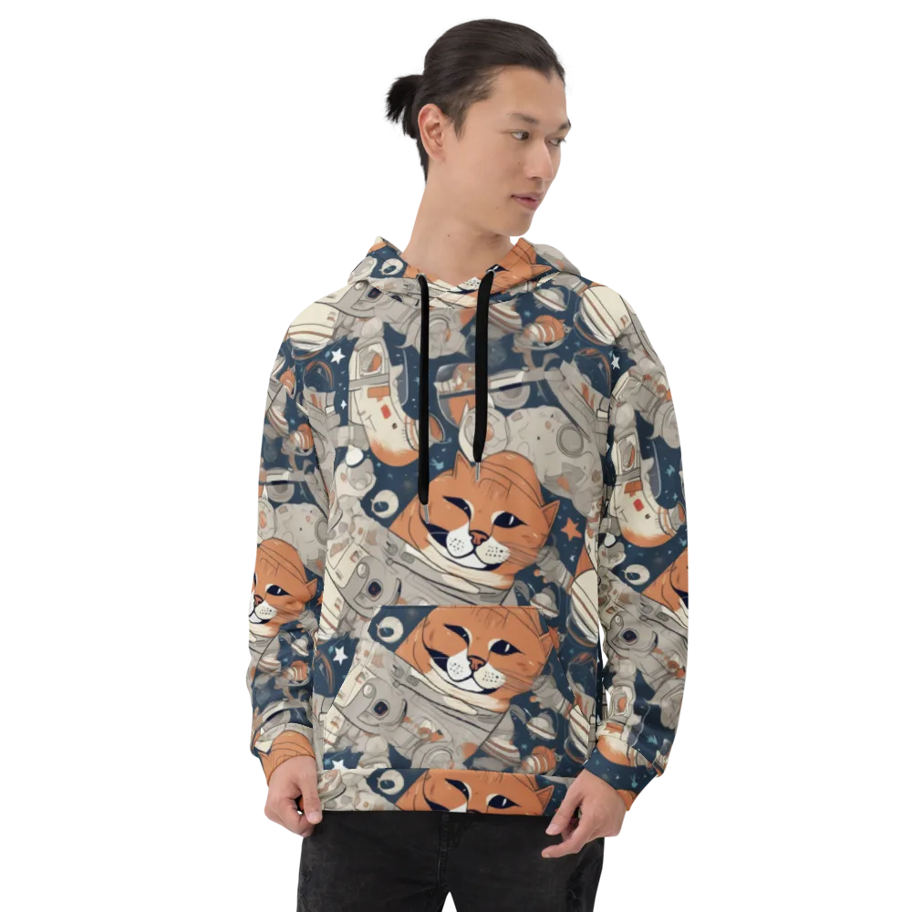 Astrocat Assembly on Hoodie — Front