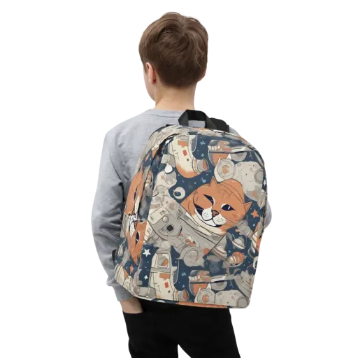 Astrocat Assembly on a Minimalist Backpack