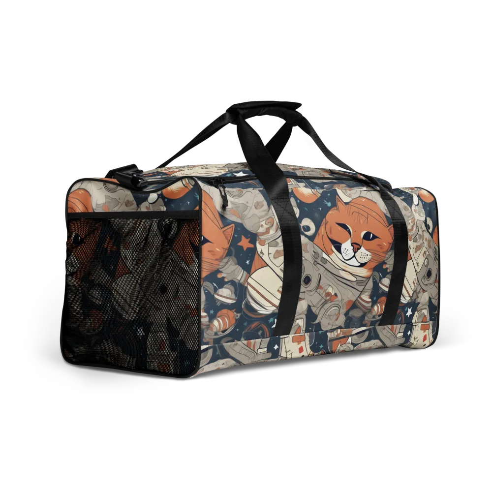 Astrocat Assembly on Duffle Bag — Right Front