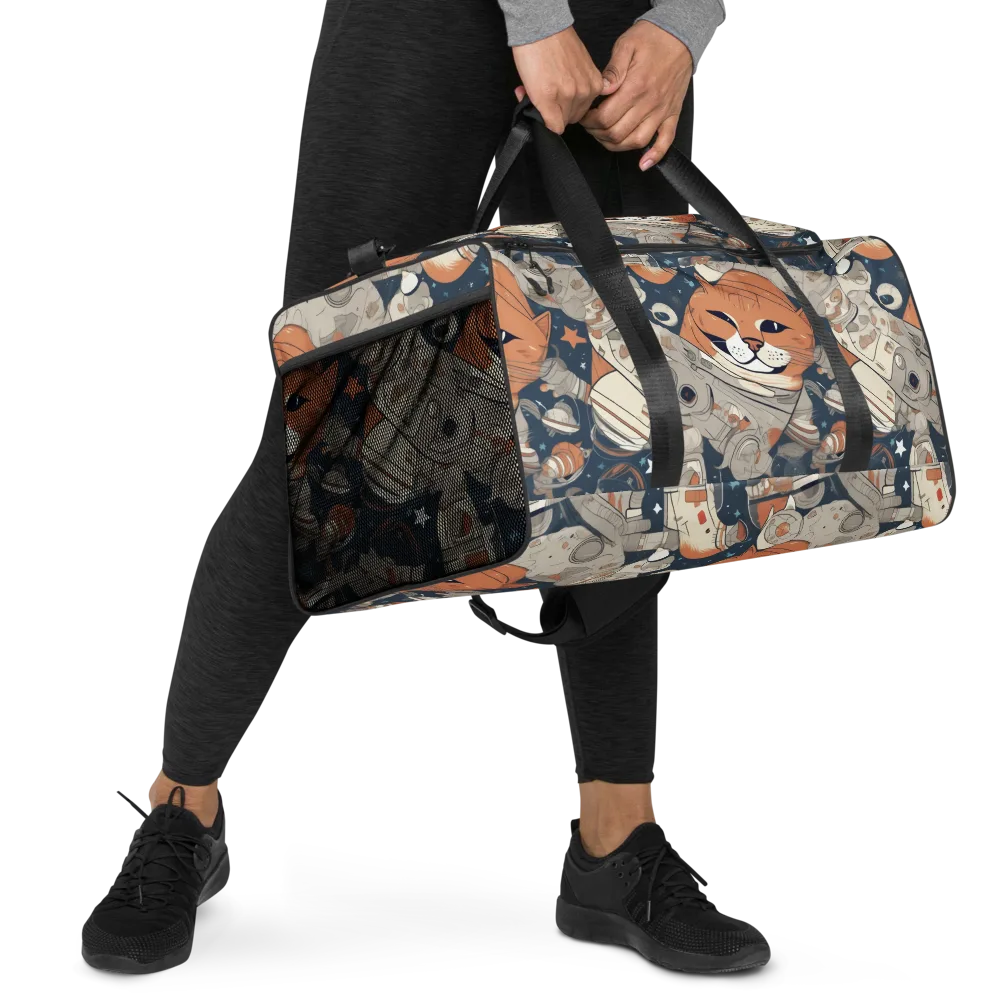Astrocat Assembly on Duffle Bag — Right Front