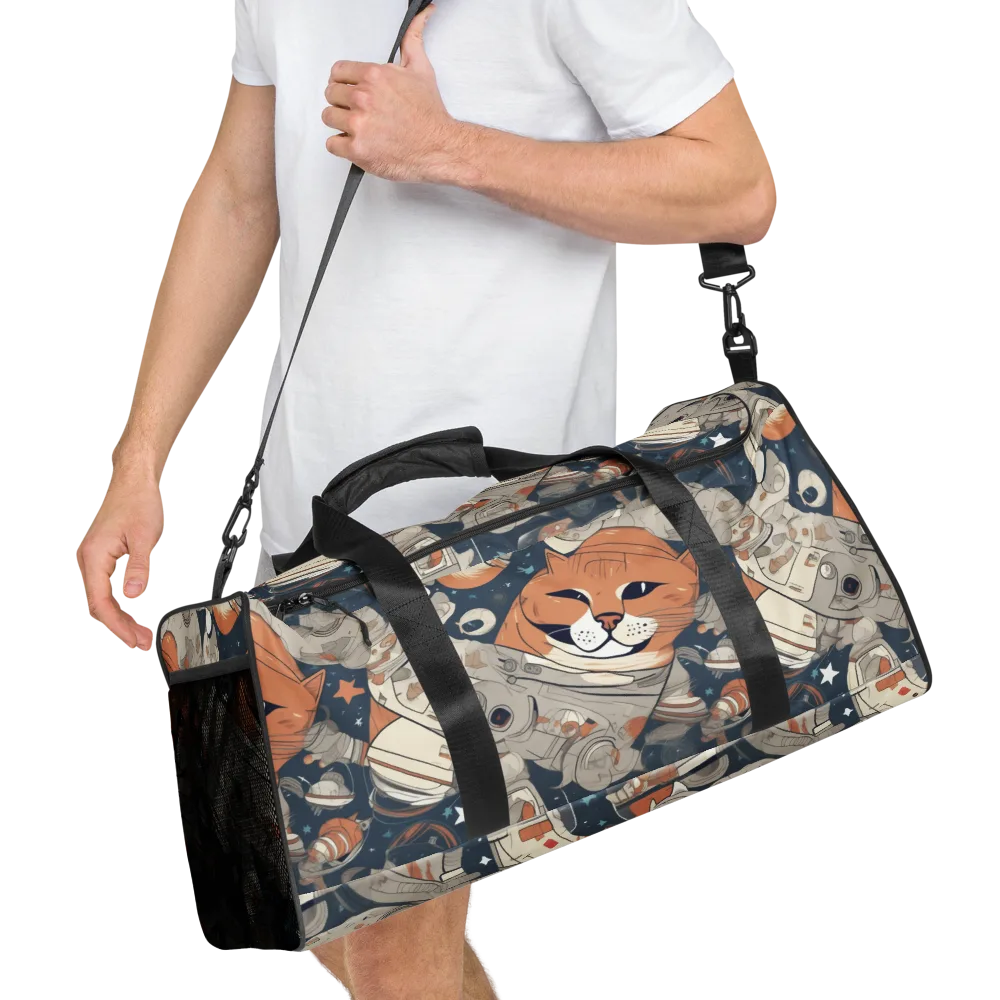 Astrocat Assembly on Duffle Bag — Right Front