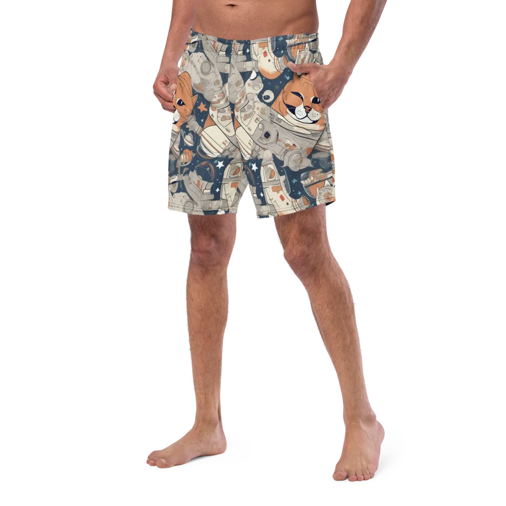 Astrocat Assembly on Swim Trunks — Left Front