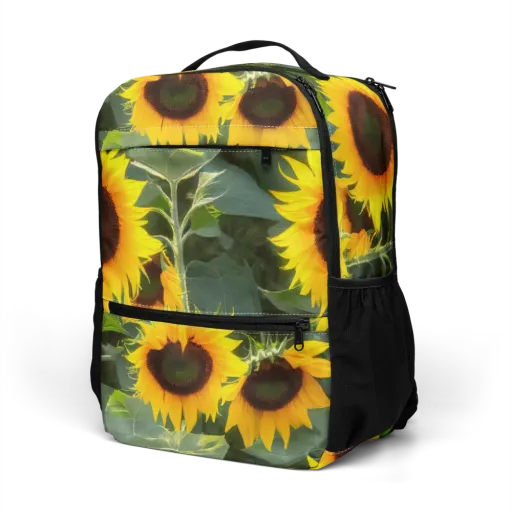 Solar Bloom on a Utility Backpack