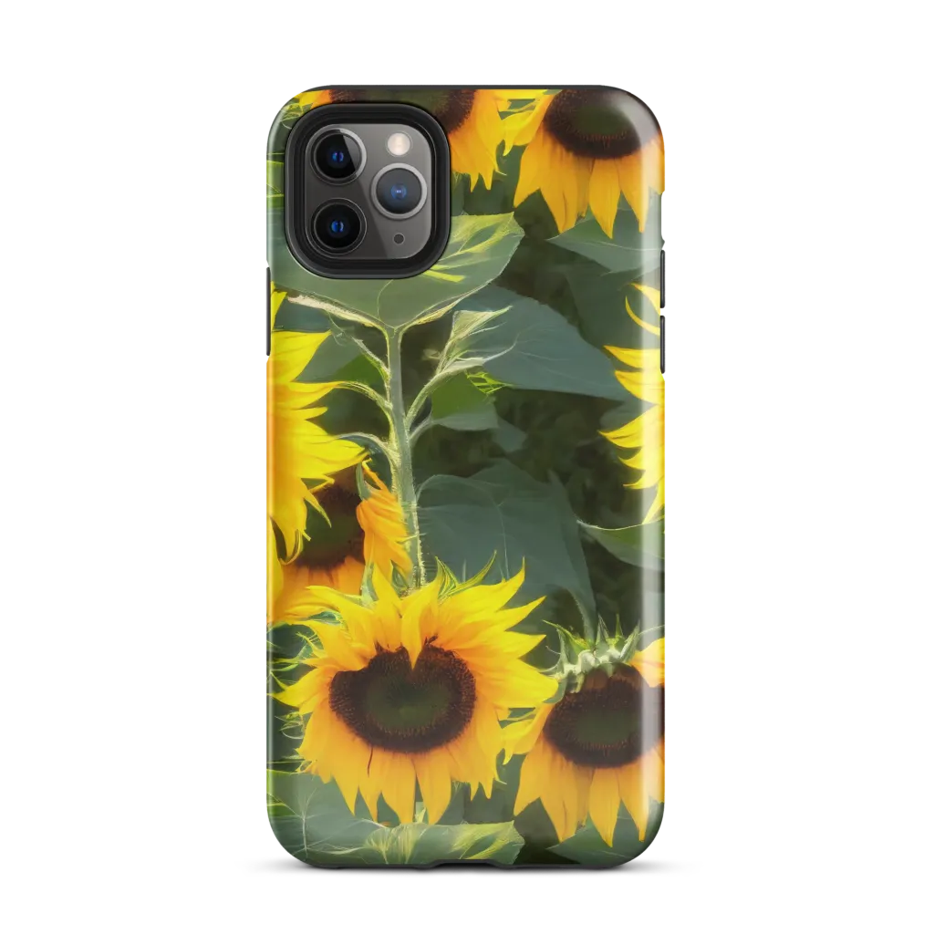 Solar Bloom on Tough Case for iPhone® — Front
