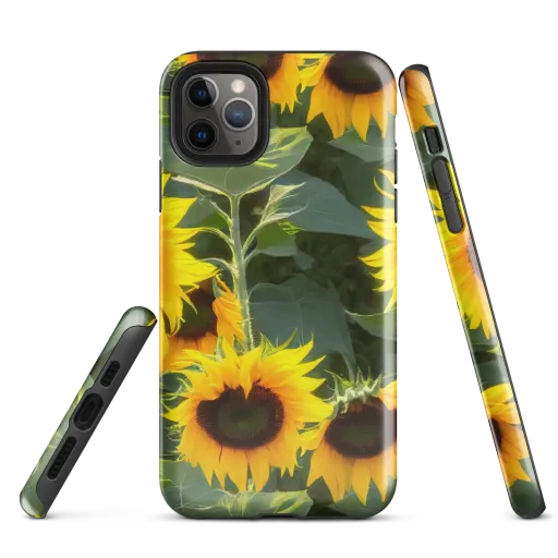 Solar Bloom on a Tough Case for iPhone®