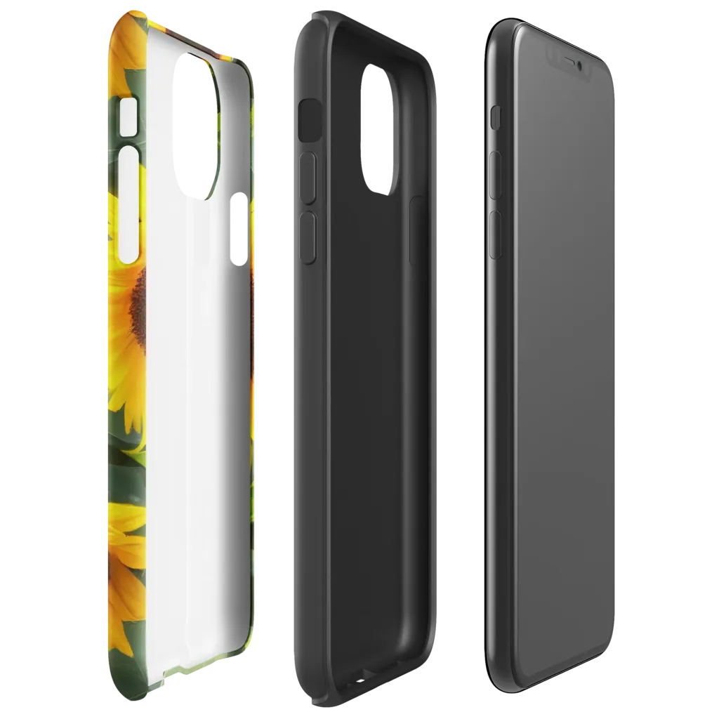 Solar Bloom on Tough Case for iPhone® — Right