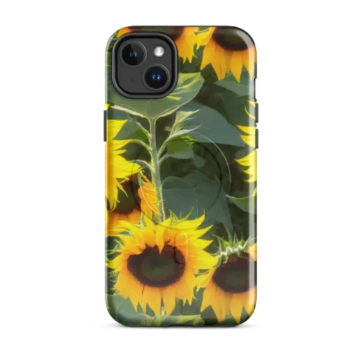 Solar Bloom on a MagSafe Tough Case for iPhone®