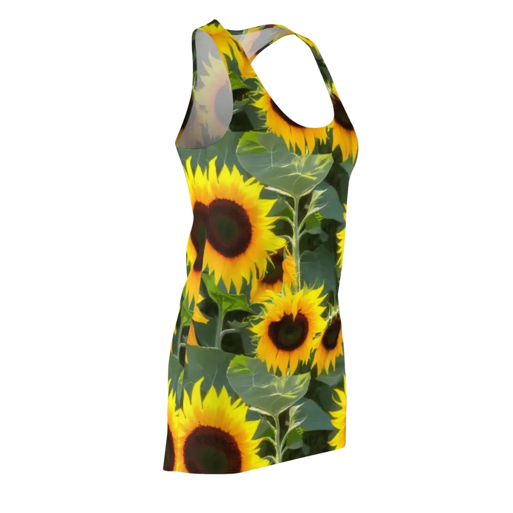 Solar Bloom on Racerback Dress — Front Side