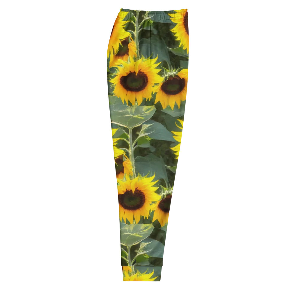 Solar Bloom on Men's Joggers — Right