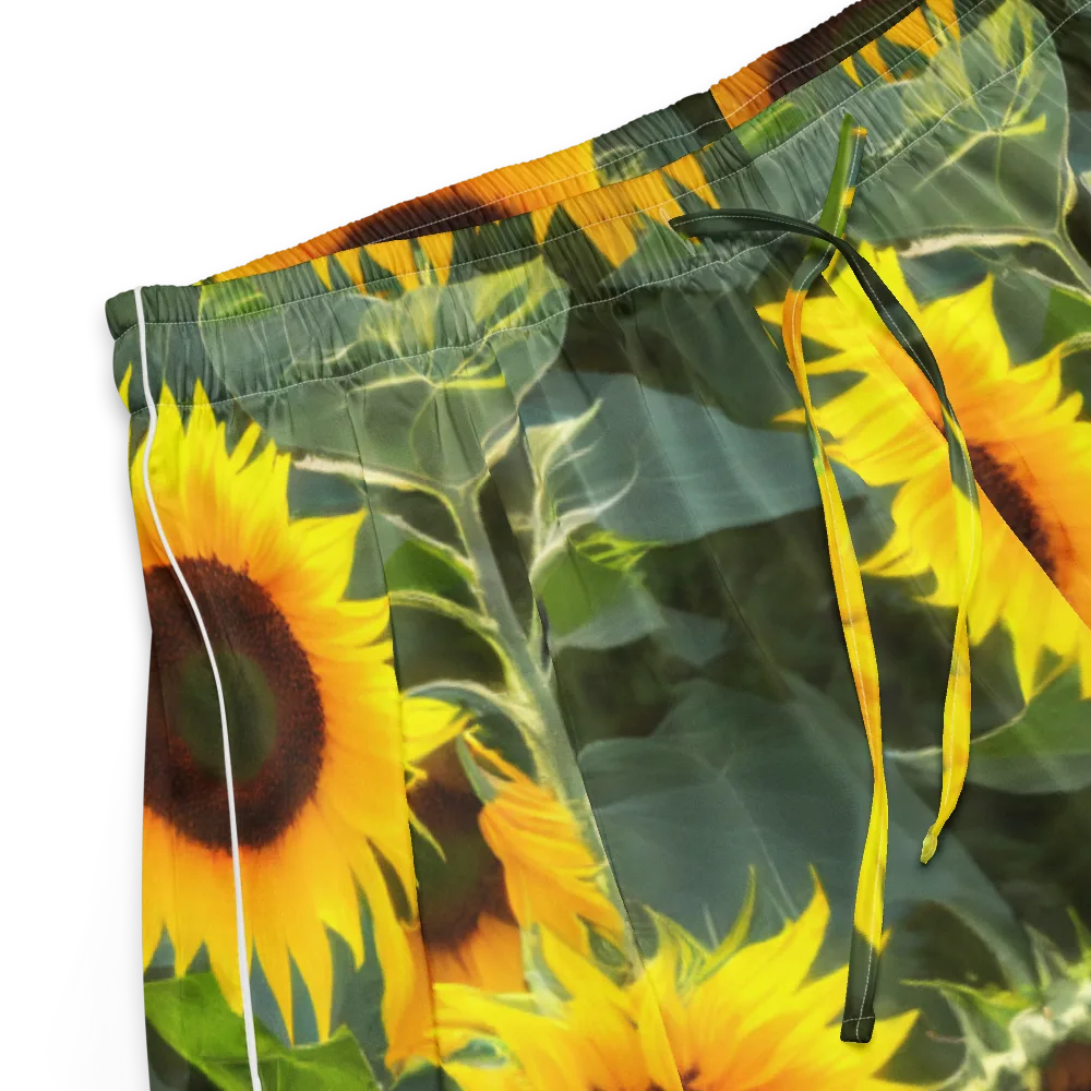 Solar Bloom on Women's Pajama Shorts — Product details