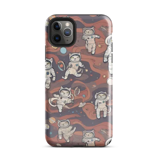 Orbiting Tabby on a Tough Case for iPhone®