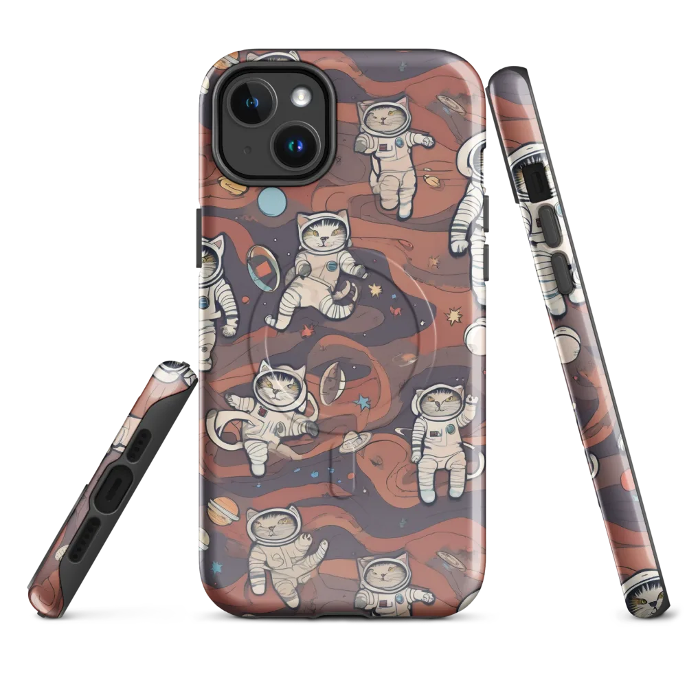 Orbiting Tabby on MagSafe Tough Case for iPhone® — Front