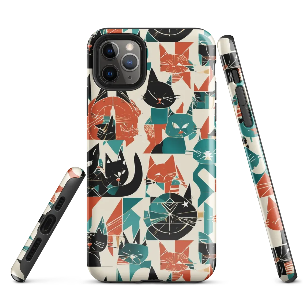 Cathedral Cats on Tough Case for iPhone® — Front