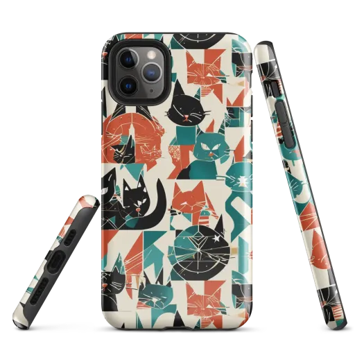 Cathedral Cats on a Tough Case for iPhone®