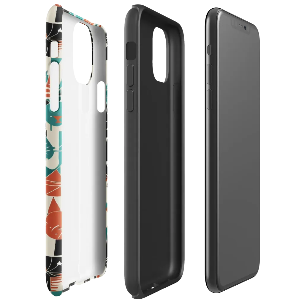 Cathedral Cats on Tough Case for iPhone® — Right