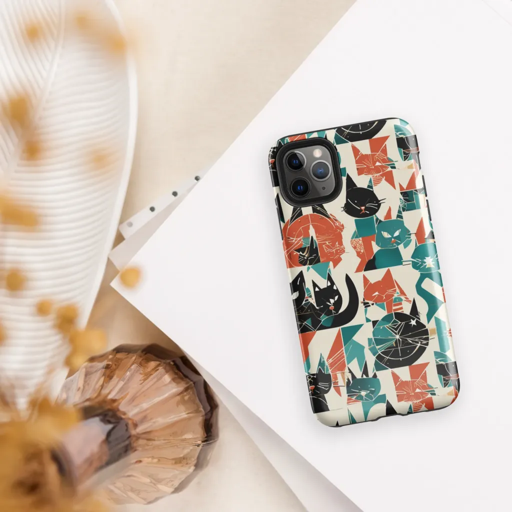 Cathedral Cats on Tough Case for iPhone® — Front