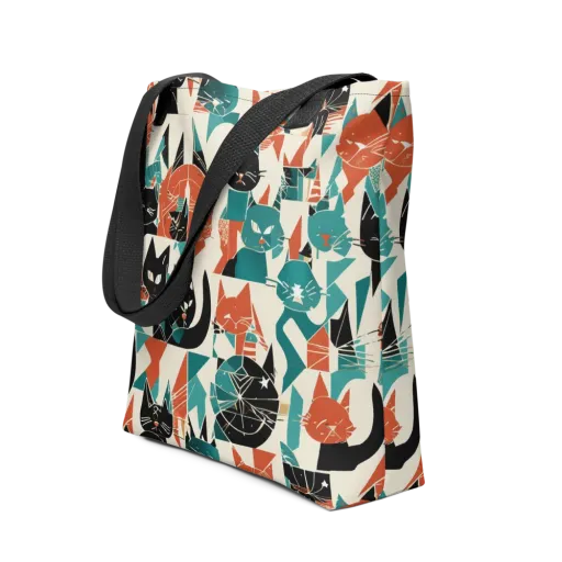 Cathedral Cats on a Tote Bag