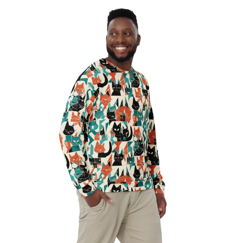Cathedral Cats on Sweatshirt — Front