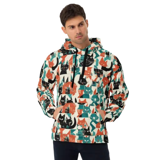Cathedral Cats on a Hoodie
