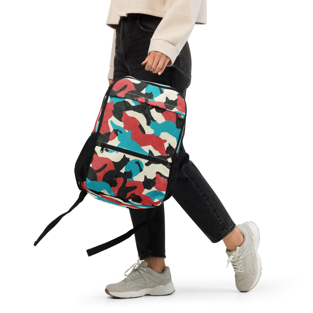 Chromatic Catwalk on Utility Backpack — Front