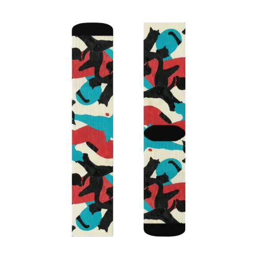 Chromatic Catwalk on a Socks