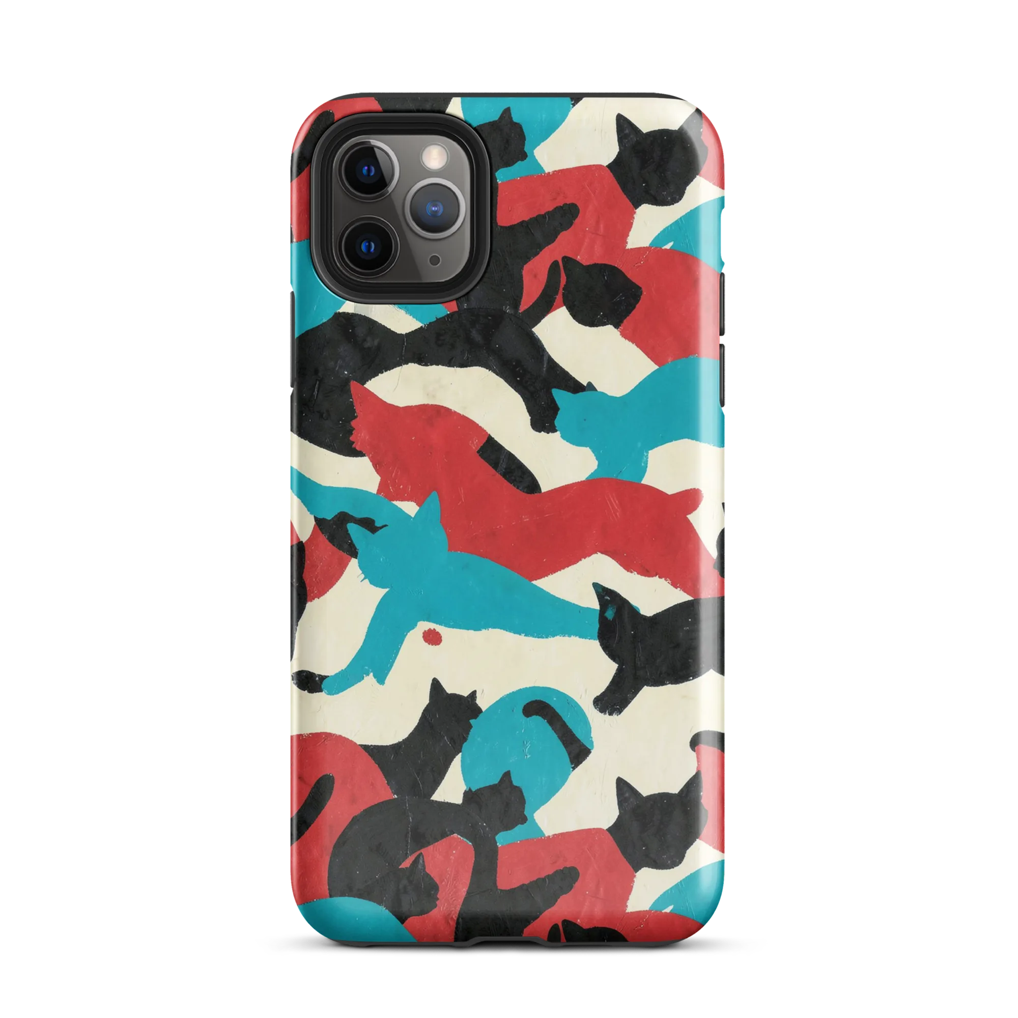 Chromatic Catwalk on Tough Case for iPhone® — Front