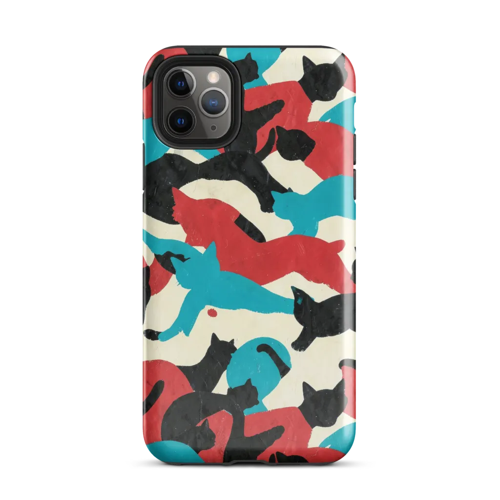 Chromatic Catwalk on Tough Case for iPhone® — Front
