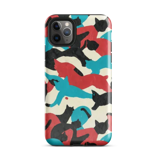 Chromatic Catwalk on a Tough Case for iPhone®