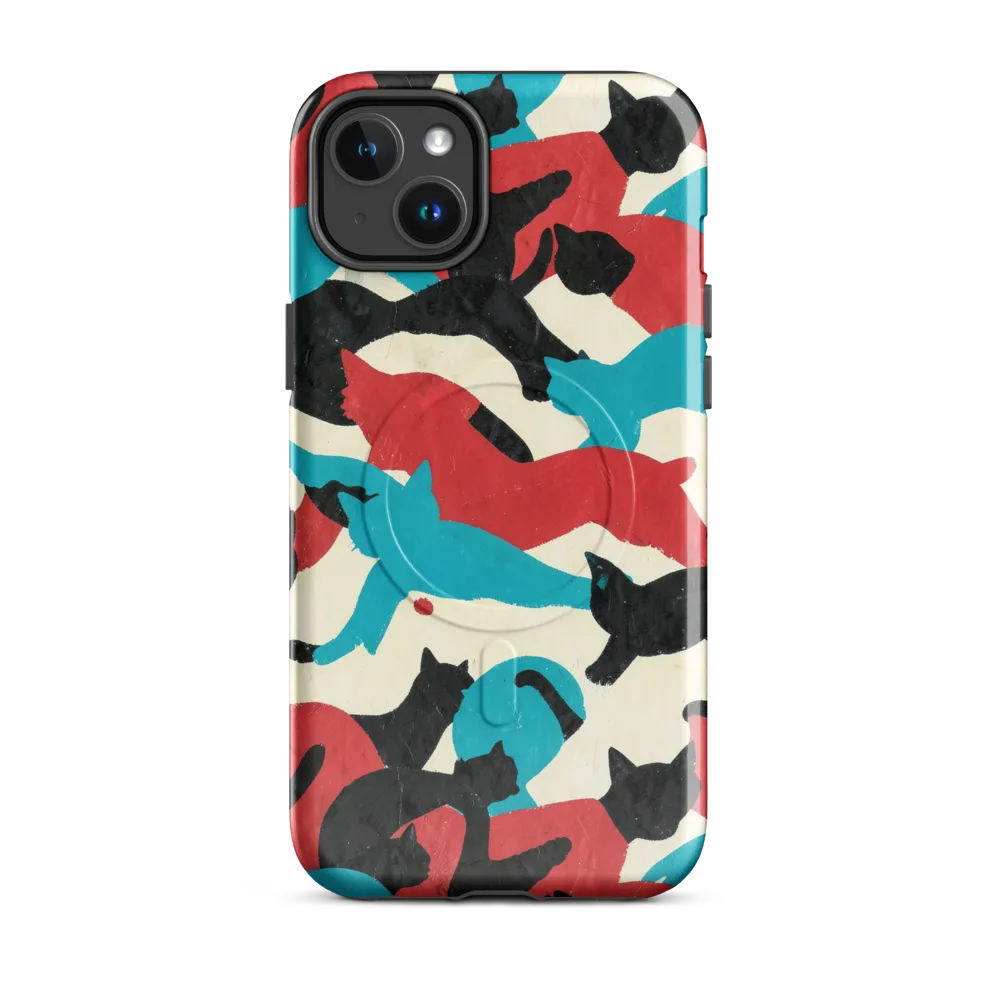 Chromatic Catwalk on MagSafe Tough Case for iPhone® — Front