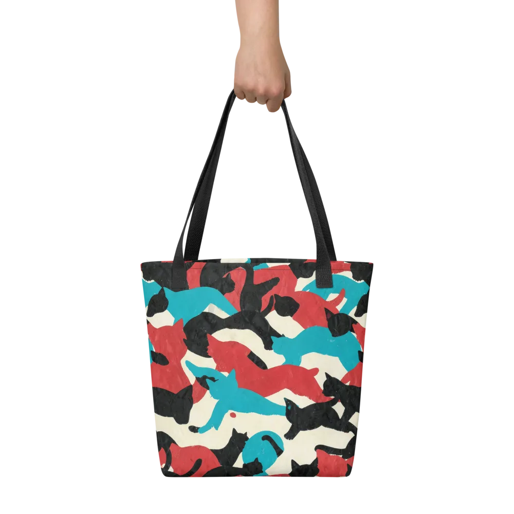Chromatic Catwalk on Tote Bag — Front