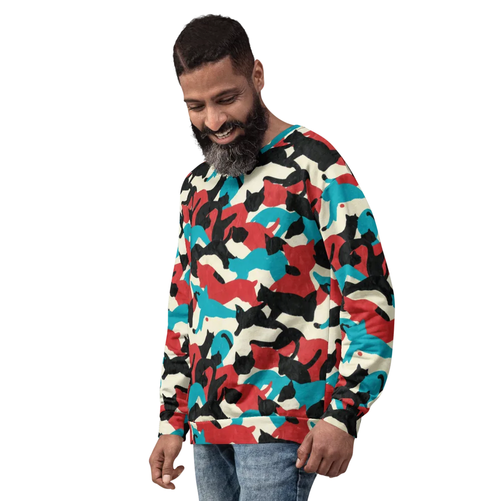 Chromatic Catwalk on Sweatshirt — Left Front