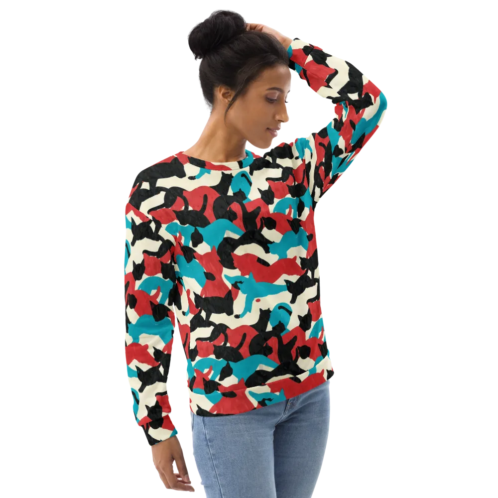 Chromatic Catwalk on Sweatshirt — Right Front