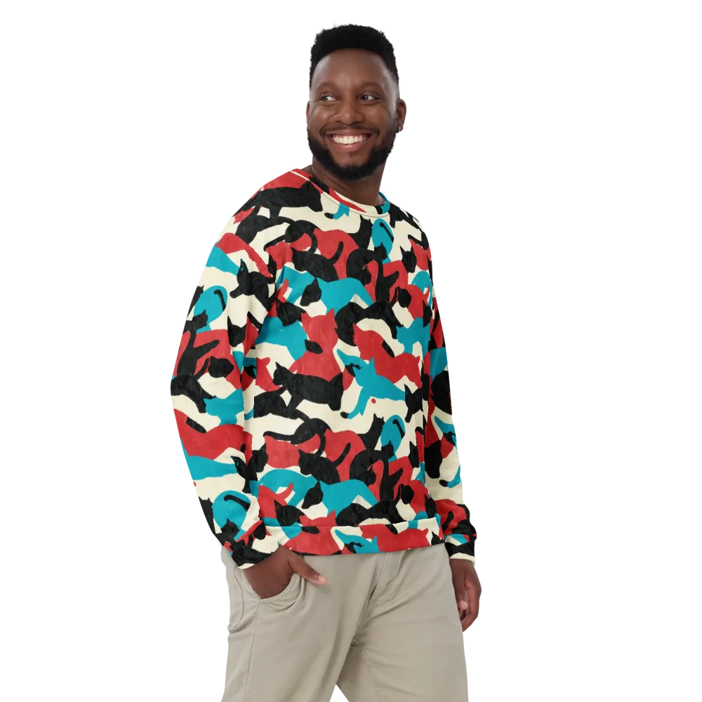 Chromatic Catwalk on Sweatshirt — Front