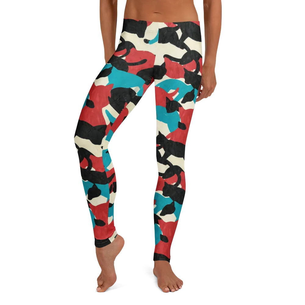 Chromatic Catwalk on Leggings — Front