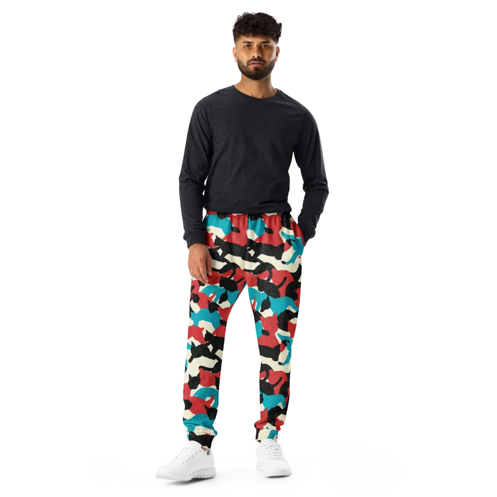 Chromatic Catwalk on Men's Joggers — Front