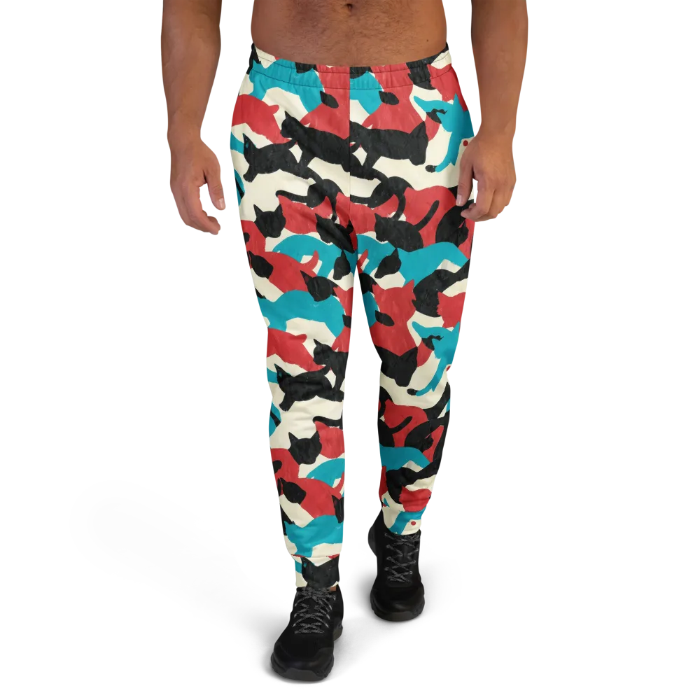 Chromatic Catwalk on Men's Joggers — Front