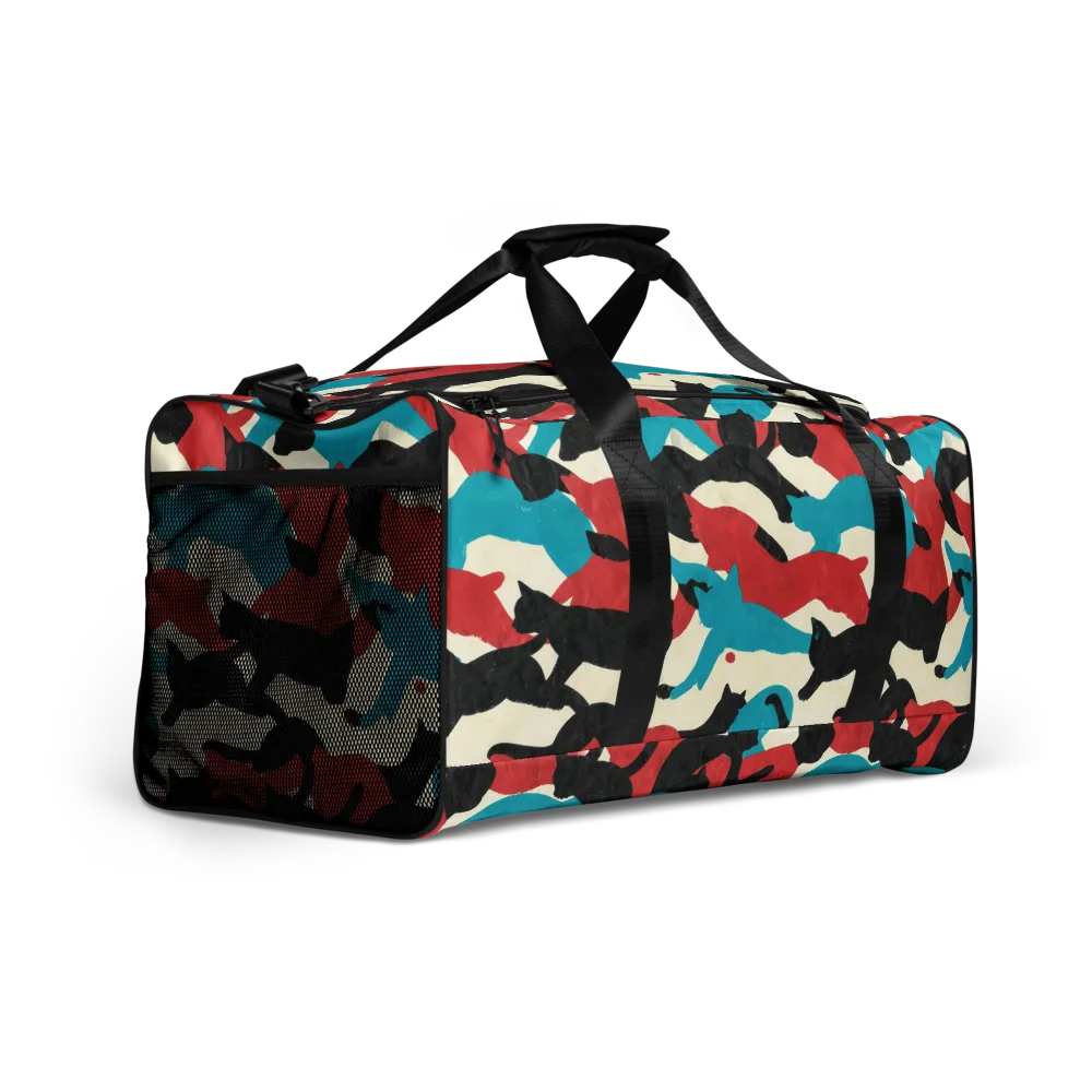 Chromatic Catwalk on Duffle Bag — Right Front