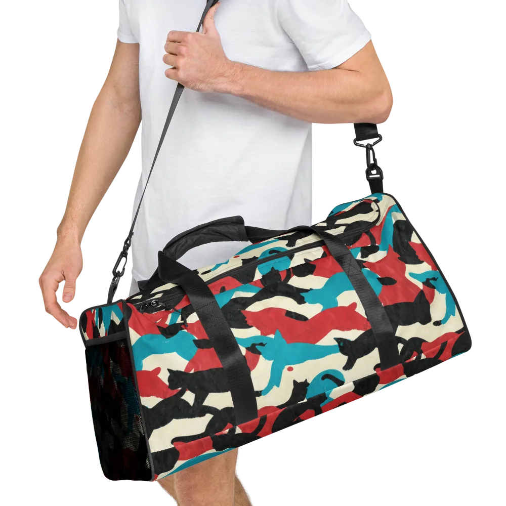 Chromatic Catwalk on Duffle Bag — Right Front