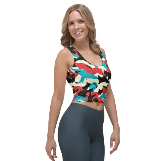 Chromatic Catwalk on a Crop Top