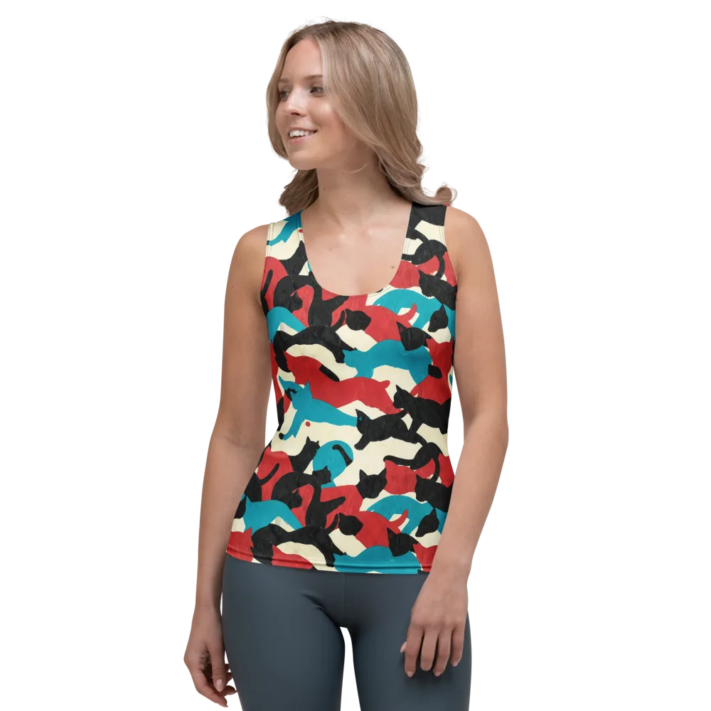 Chromatic Catwalk on Women's Tank Top — Front